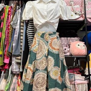 Chic White Puff Sleeve Blouse